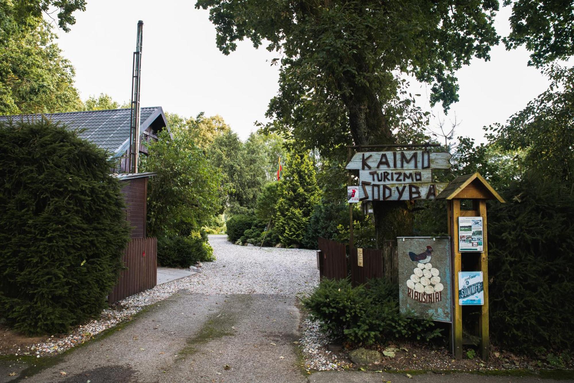 Kaimo Turizmo Sodyba Kukarske Kiduliai Eksteriør billede